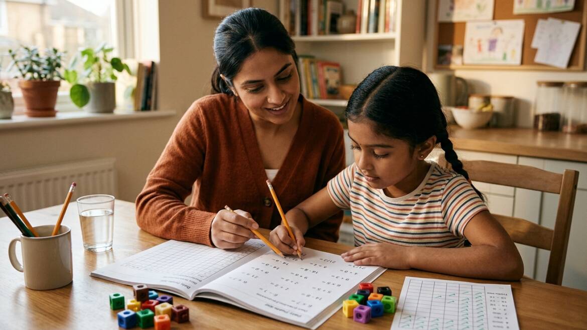 Daily Practice Workbook Guide for Math Fact Tracking