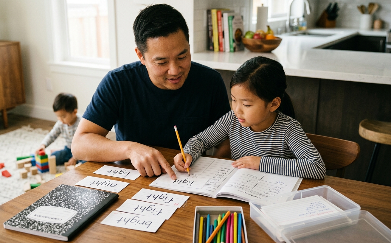 Daily Practice Workbook Guide for Weekly Spelling Homework 3 article image