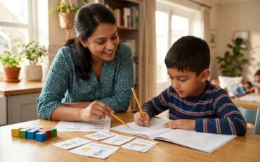 Daily Practice Workbook Guide for Weekly Spelling Homework