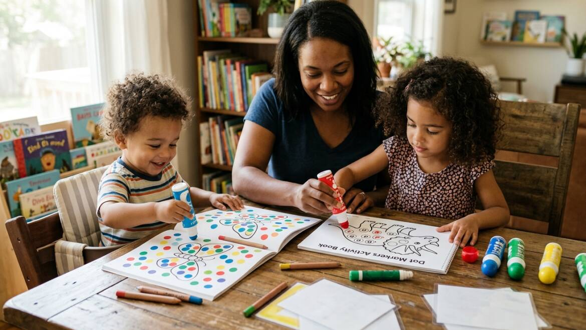 Dot Markers Activity Coloring Book for Kids 2-5: Who It Is For and How to Use It