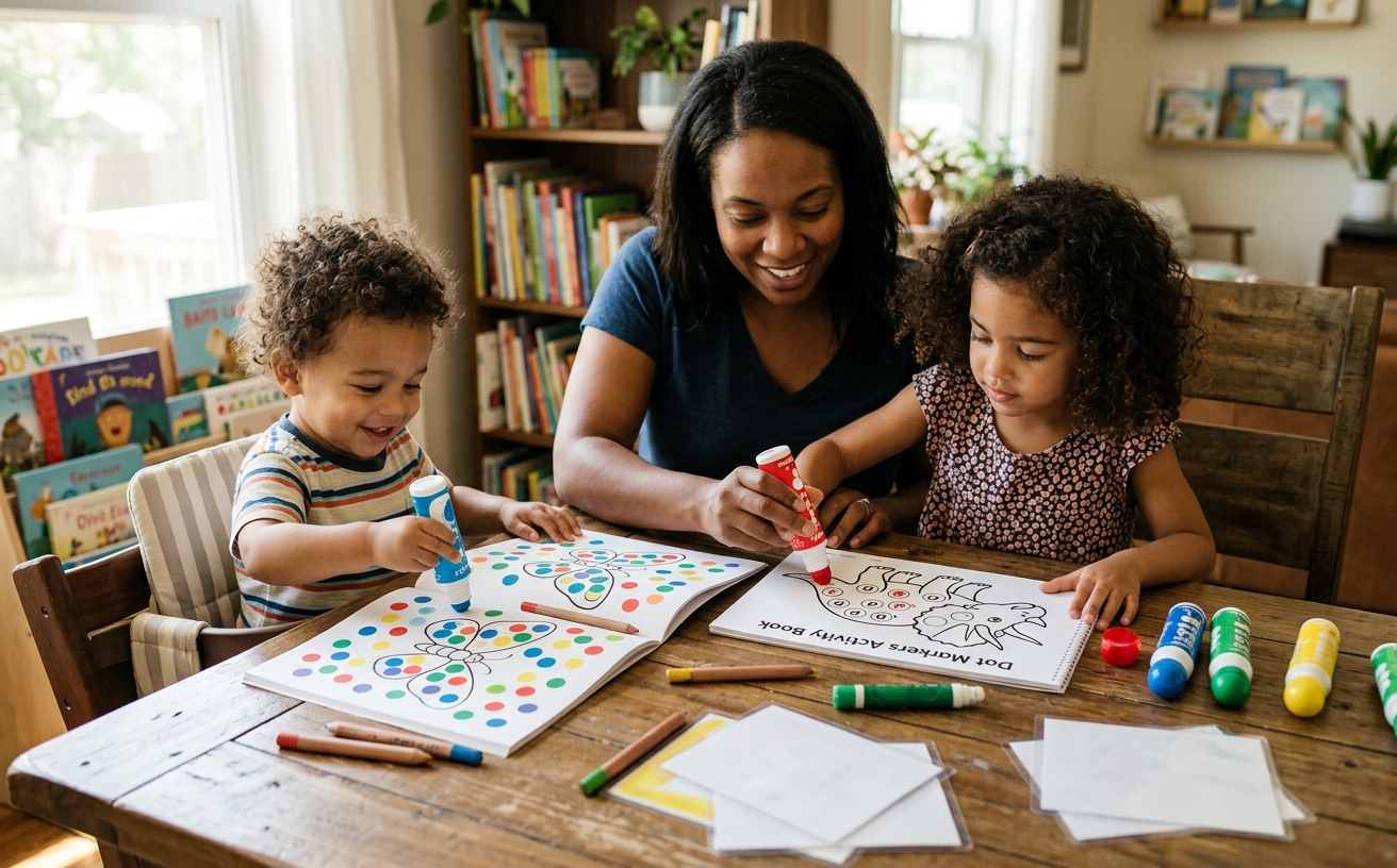 Dot Markers Activity Coloring Book for Kids 2-5: Who It Is For and How to Use It article image