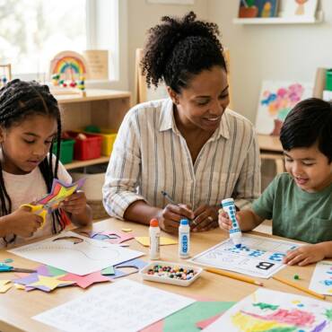 Fine Motor Skills Before Writing: Tracing, Cutting, Dot Markers, and Coloring