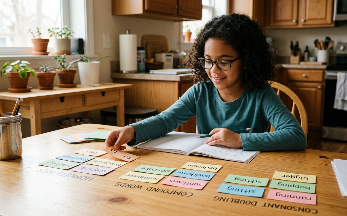 Homophones, Compound Words, and Consonant Doubling for 3rd Grade article image