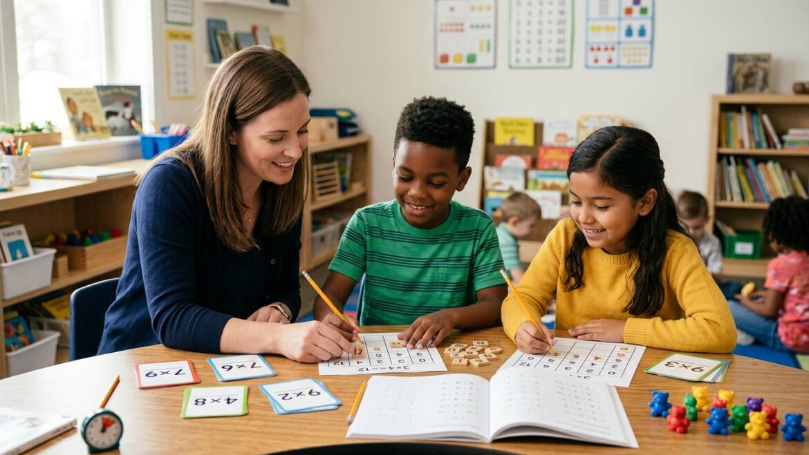 How to Help a 3rd Grader Memorize Multiplication Facts