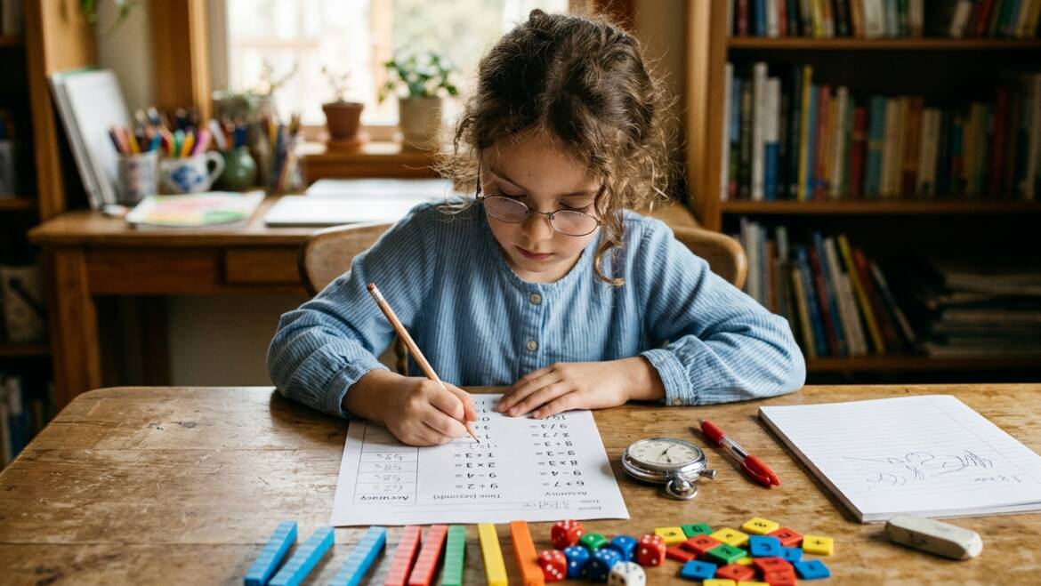 Math Speed Drills for Homeschool: How to Track Accuracy and Time