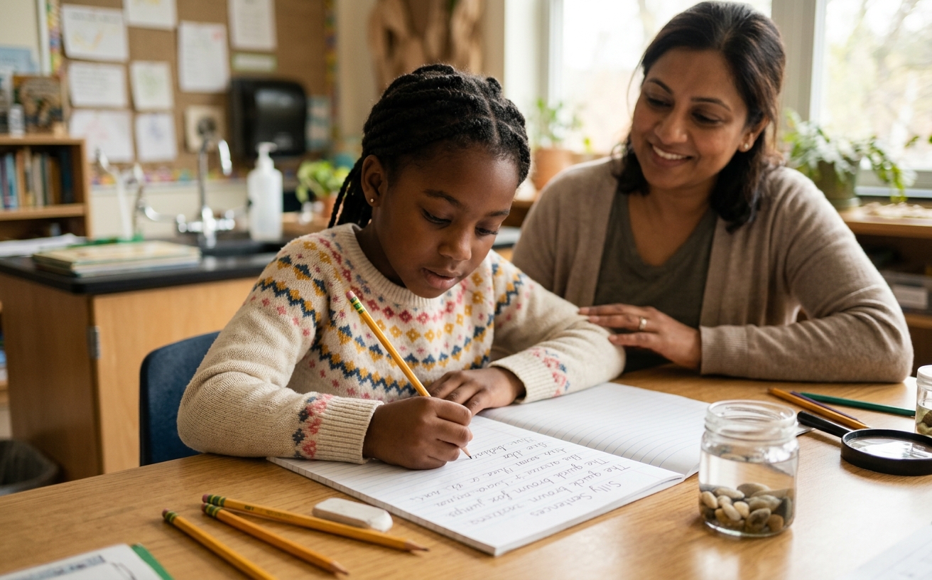 Penmanship Practice for Kids Who Write Too Fast or Too Light article image
