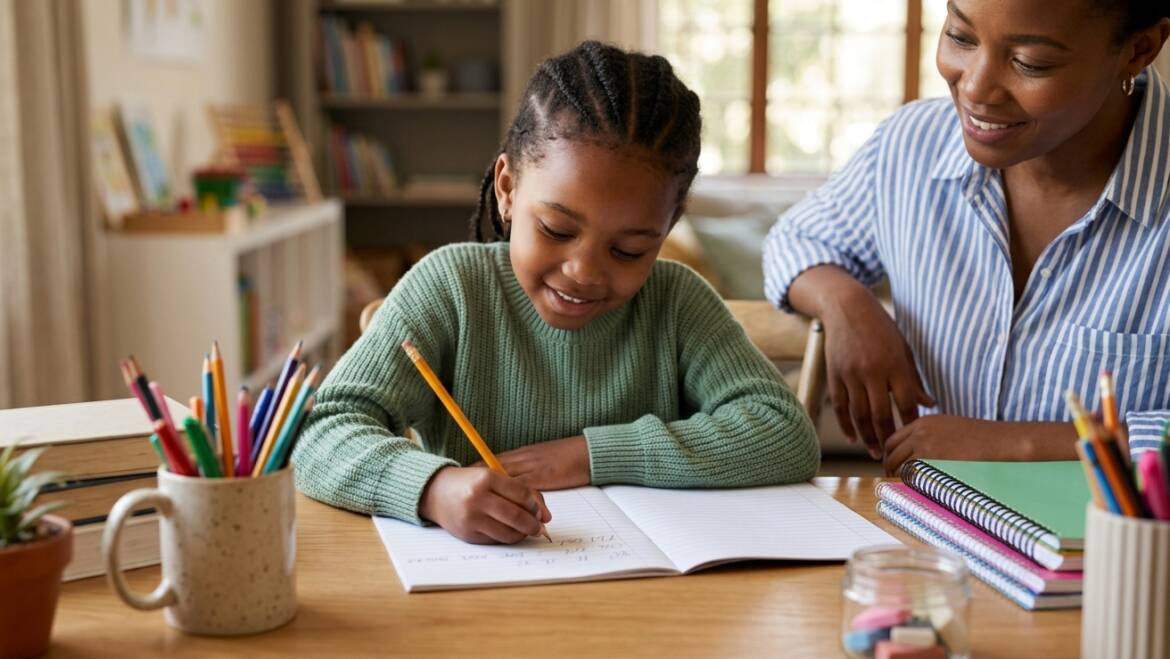 Summer Learning Plan for Grades K-5: Math, Spelling, and Handwriting