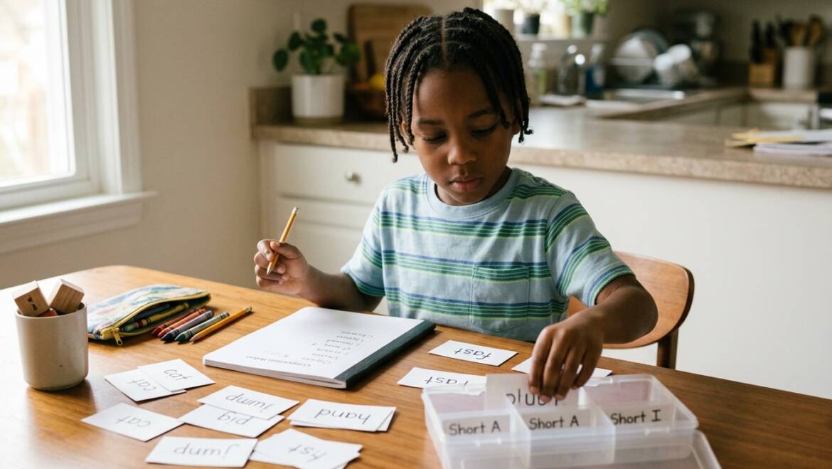 Weekly Spelling Practice Routine for 1st and 2nd Grade